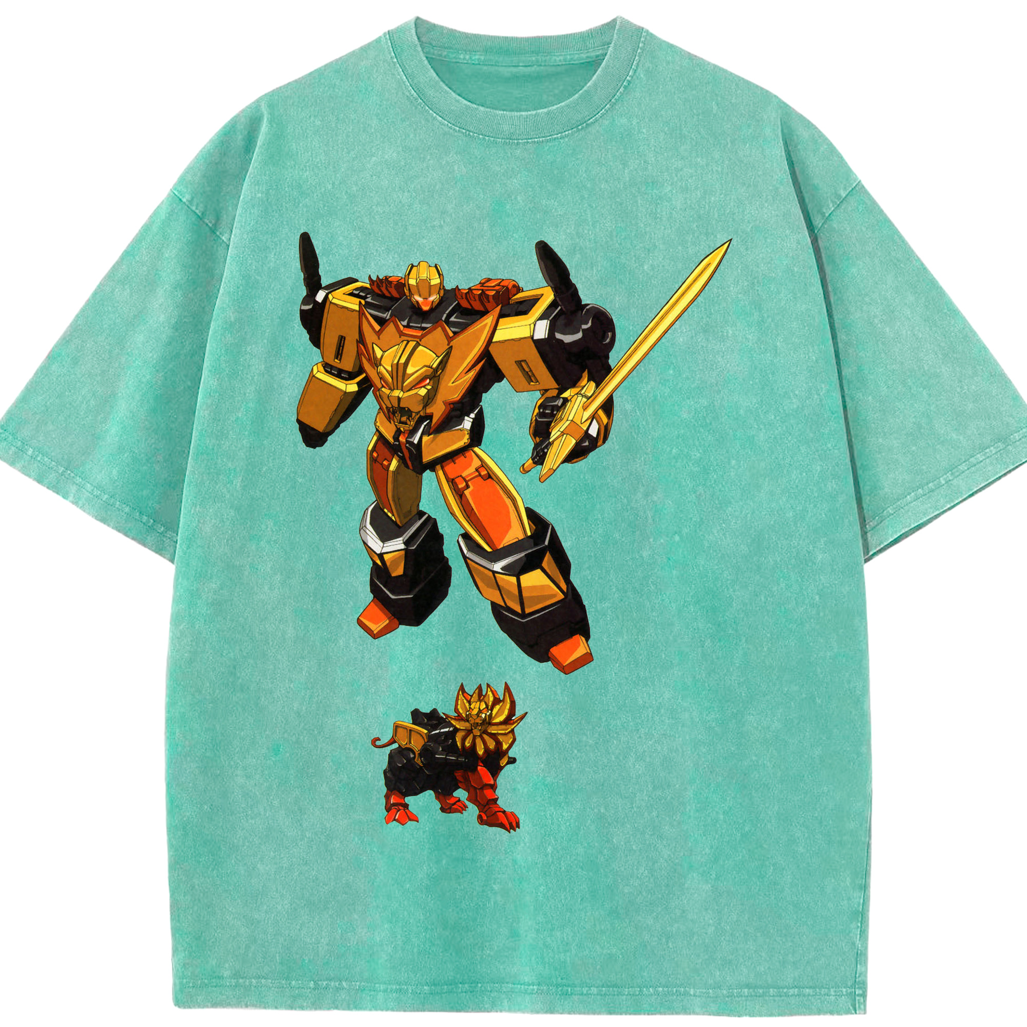 （画像用）  綿100% ヴィンテージ風 半袖Tシャツ（フロントプリント）
